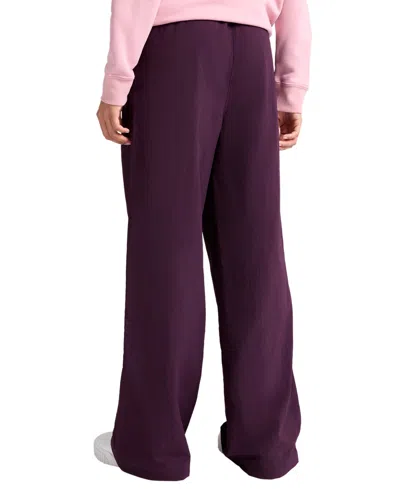 Puma Essential Pintuck Pants In Purple