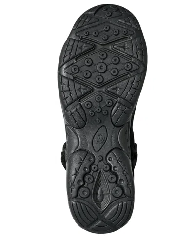 Easy Spirit Women's Eastin Soeasy Cozy Suede Walking Booties In Black