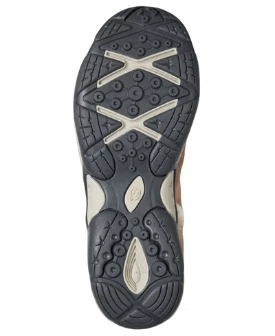 Easy Spirit Women's Eastin Soeasy Cozy Suede Walking Booties In Brown