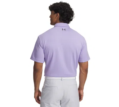 Under Armour Men's Tech Polo T-shirt In Pink