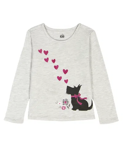 Kids Headquarters Girls 4t-6x 3-piece Vest, T-shirt And Leggings Set In Pink