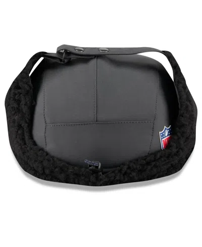 New Era Men's Charcoal Houston Texans 2025 Sideline Cold Weather Runner Dog Ear Adjustable Hat In Gray