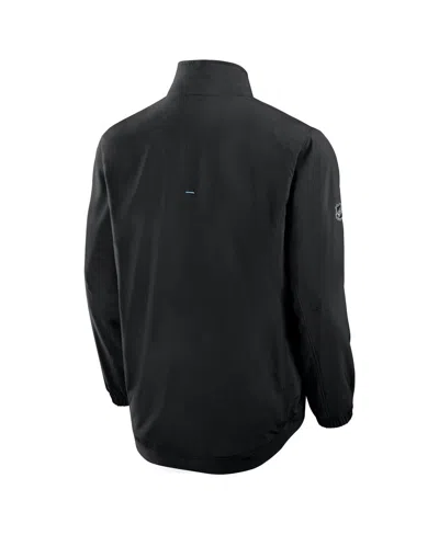 Fanatics Men's Black Utah Mammoth Authentic Pro Rink Full-zip Coaches Jacket In Black