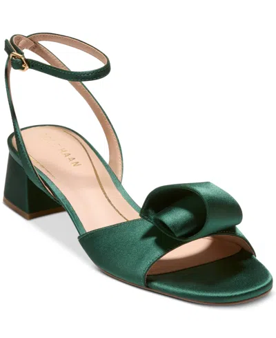 Cole Haan Women's Florette Block Heel Sandals In Green