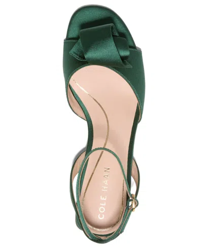 Cole Haan Women's Florette Block Heel Sandals In Green