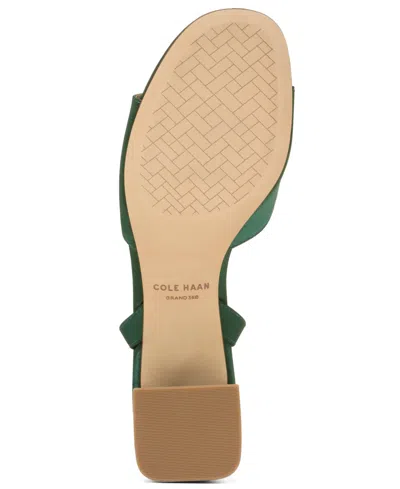 Cole Haan Women's Florette Block Heel Sandals In Green