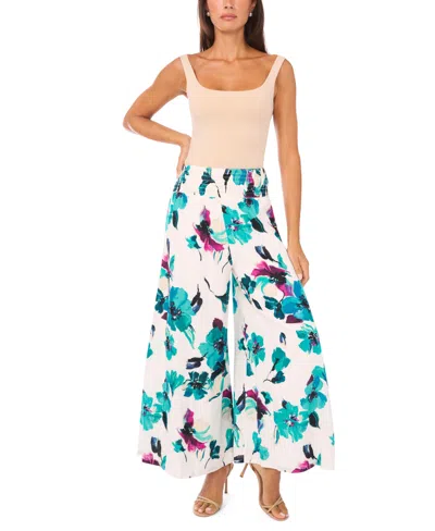 Vince Camuto Women's Cropped Wide Leg Pants In Green