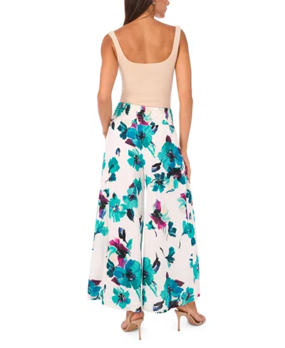 Vince Camuto Women's Cropped Wide Leg Pants In Green