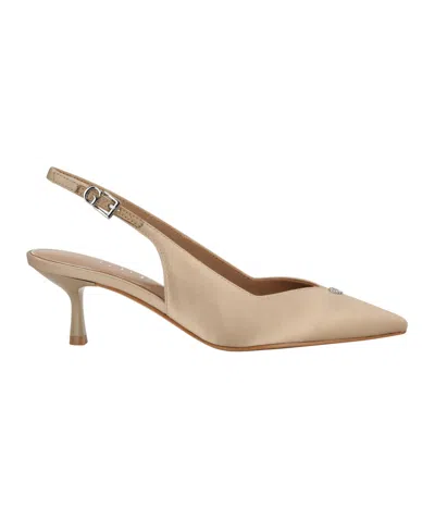 Guess Yannick Slingback Pump In Nude