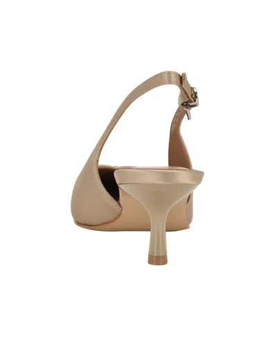 Guess Yannick Slingback Pump In Nude