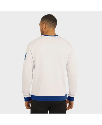 Fanatics Men's Darius Rucker Collection By Cream Indianapolis Colts Color Block Pullover Sweatshirt In Black