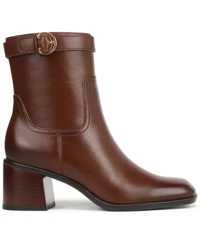 Naturalizer Women's Icy Block-heel Ankle Booties In Black