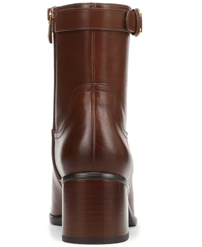 Naturalizer Women's Icy Block-heel Ankle Booties In Black