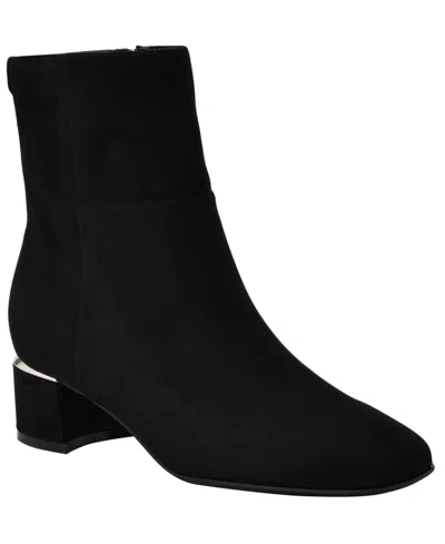 Calvin Klein Women's Parry Block Heel Ankle Booties In Black