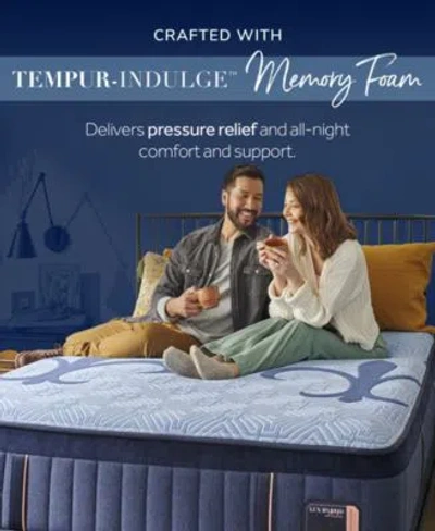 Stearns & Foster Stearns Foster Lux Hybrid Elite 14.5 Soft Top Tight Mattress Collection In Transparent