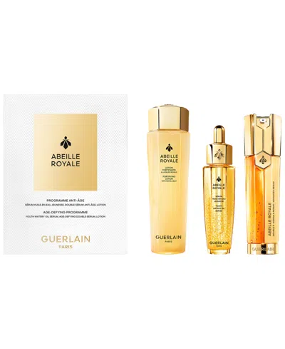Guerlain Abeille Royale Radiance Boosting Bestsellers Gift Set In Gold