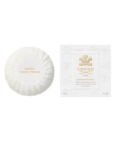 Creed Green Irish Tweed Perfumed Soap In Transparent