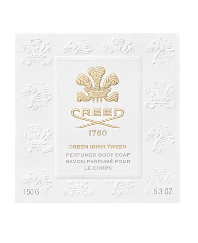 Creed Green Irish Tweed Perfumed Soap In Transparent
