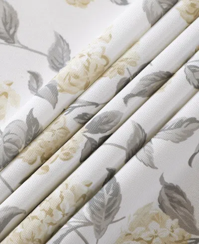 Laura Ashley Easy Care Pattern Tablecloth, 60" X 84" In White