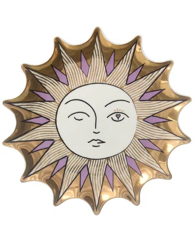 Jonathan Adler Muse Sun Trinket Tray In Multi