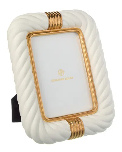Jonathan Adler Geneva 5x7 Frame In White