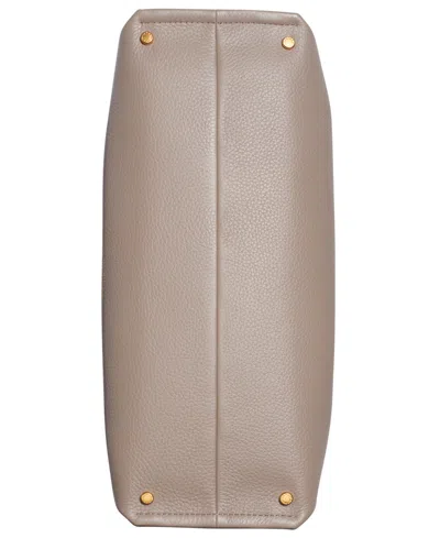 Donna Karan Cashmere Large Tote Handbag In Gray