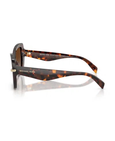 Michael Kors Women's Polarized Sunglasses, Atlanta Mk2258u In Brown