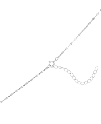 Macy's Cubic Zirconia Eye Luck Charm Pendant Necklace (0.856 Ct. T.w.) In Sterling Silver (also In 14k Gold In Silver