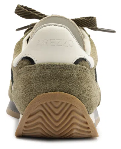 Arezzo Women's Molly Round Toe Sneakers In Green