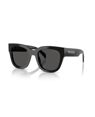 Prada Woman Sunglass Pr C04sf In Black