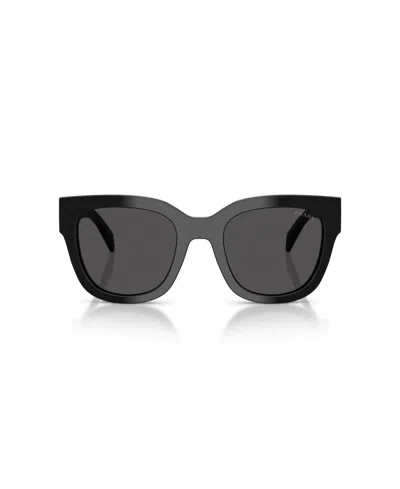 Prada Woman Sunglass Pr C04sf In Black