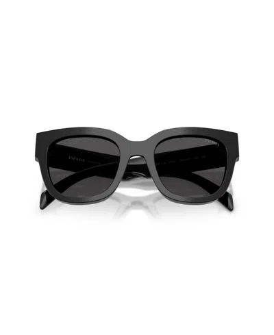 Prada Woman Sunglass Pr C04sf In Black