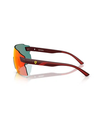 Scuderia Ferrari Men's Rectangle Sunglasses, Fz6024u In Multi