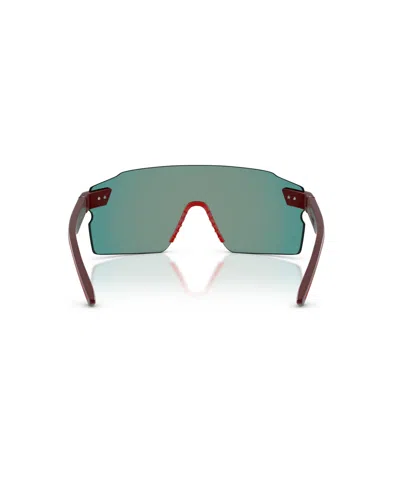 Scuderia Ferrari Men's Rectangle Sunglasses, Fz6024u In Multi