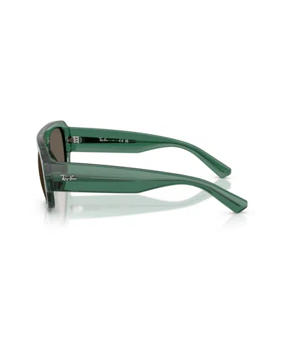 Ray Ban Unisex Geometric Sunglasses, Rb2218 In Green
