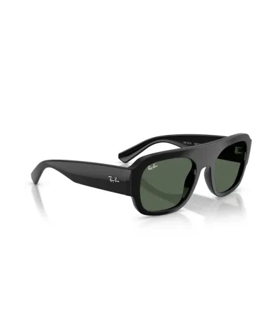 Ray Ban Unisex Geometric Sunglasses, Rb2218 In Black