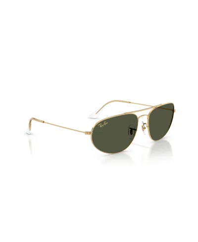 Ray Ban Unisex Geometric Sunglasses, Rb3945 In Green