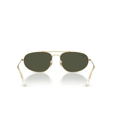 Ray Ban Unisex Geometric Sunglasses, Rb3945 In Green