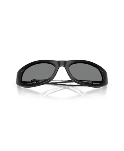 Diesel Rectangular Sunglasses In Black