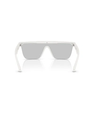 Burberry Unisex Sunglasses Be4480d In Gray