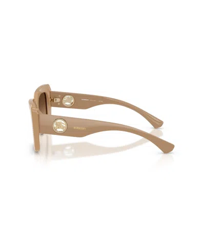 Burberry Oversized Cat Eye Sunglasses In Brown