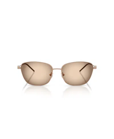 Emporio Armani Women's Geometric Sunglasses, Ea2170 In Gold