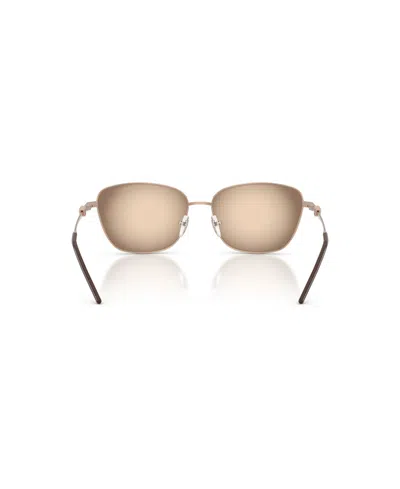 Emporio Armani Women's Geometric Sunglasses, Ea2170 In Gold