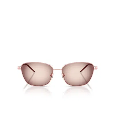 Emporio Armani Women's Geometric Sunglasses, Ea2170 In Pink