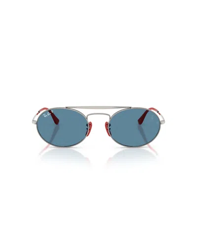 Ray Ban Unisex Polarized Sunglasses, Rb3775m In Blue