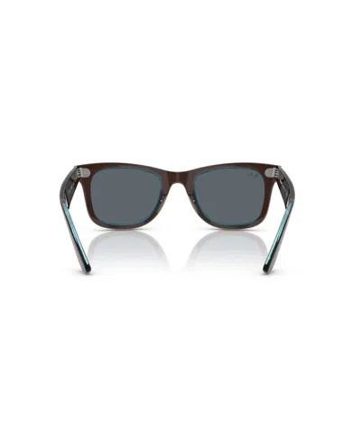 Ray Ban Unisex Square Sunglasses, Wayfarer Rb2140 In Black