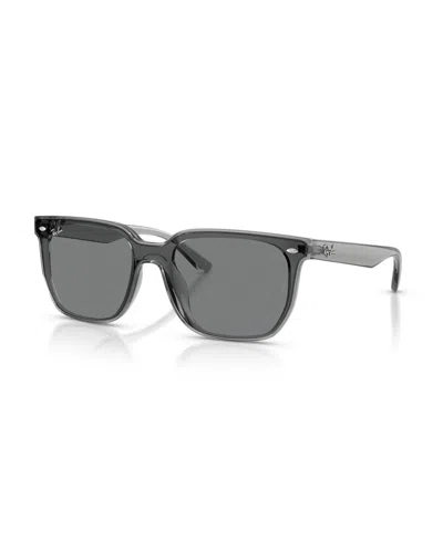 Ray Ban Unisex Square Sunglasses, Rb4466d In Gray