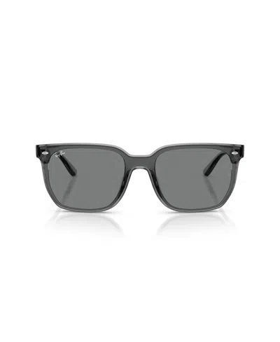 Ray Ban Unisex Square Sunglasses, Rb4466d In Gray