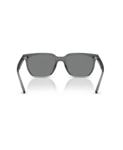 Ray Ban Unisex Square Sunglasses, Rb4466d In Gray