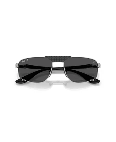 Ray Ban Unisex Polarized Sunglasses, Rb3776m In Black